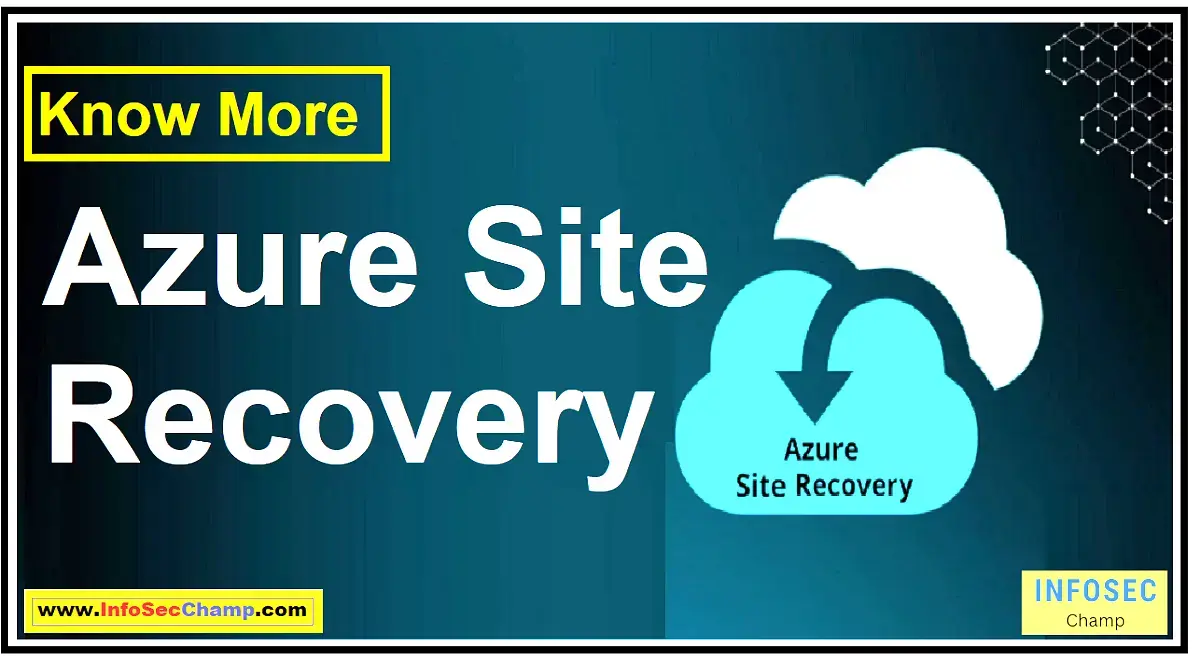 Azure Site Recovery Services Azure Site Recovery Architecture ASR Azure -InfoSecChamp.com