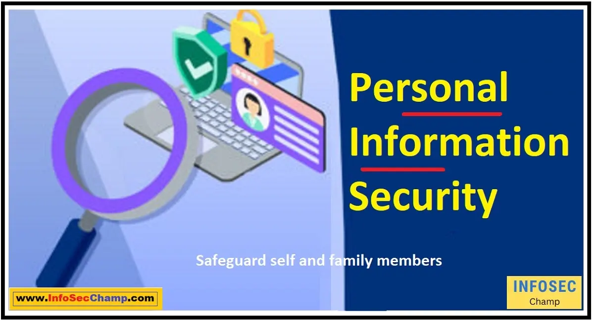 personal information security -InfoSecChamp.com