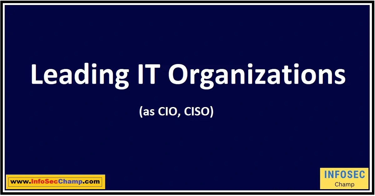 Leading IT Organizations -InfoSecChamp.com
