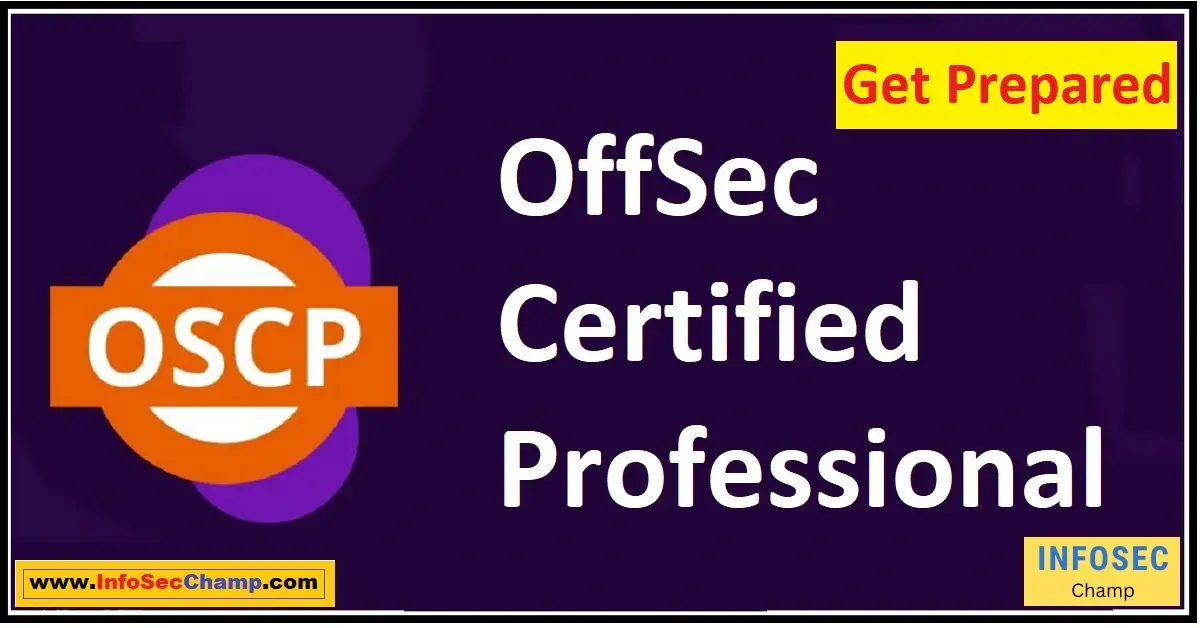OffSec Certified Professional OSCP -InfoSecChamp.com